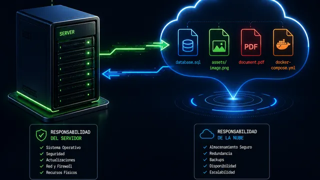 Si tus backups viven en el mismo servidor que tu app… no tienes backups