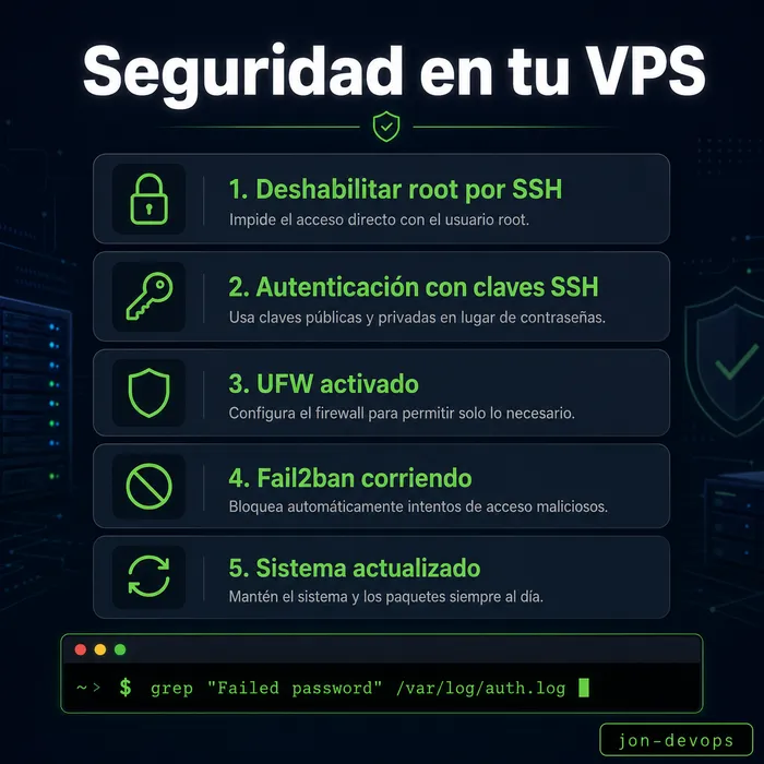 Seguridad Básica en tu VPS: lo que nadie te cuenta al empezar