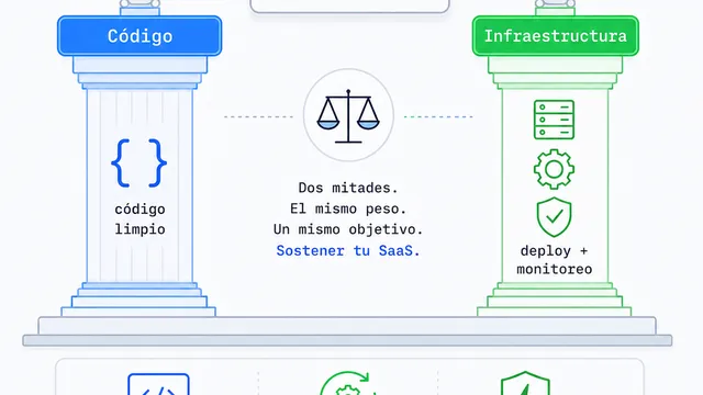 Crear un SaaS: código e infraestructura son dos batallas igual de duras